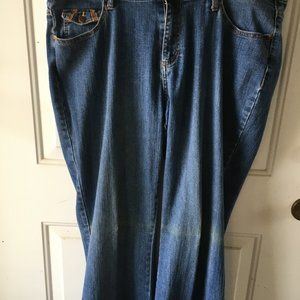 Flared Jeans by Bill Blass, size 14